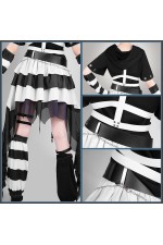 2XXT Cosplay Vtuber Tsukino Mito Prisoner No.310 Cosplay Costume